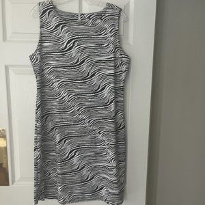 LULU-B Zebra Print Travel Dress Size XL